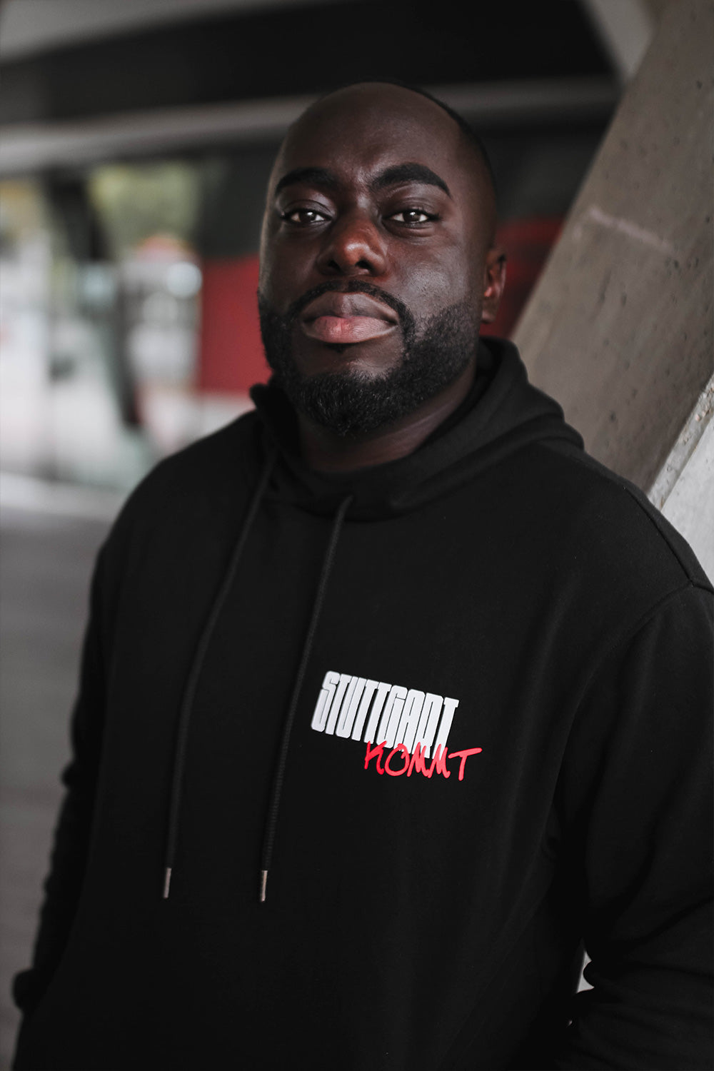 Stuttgart kommt Hoodie Produktbild vorne