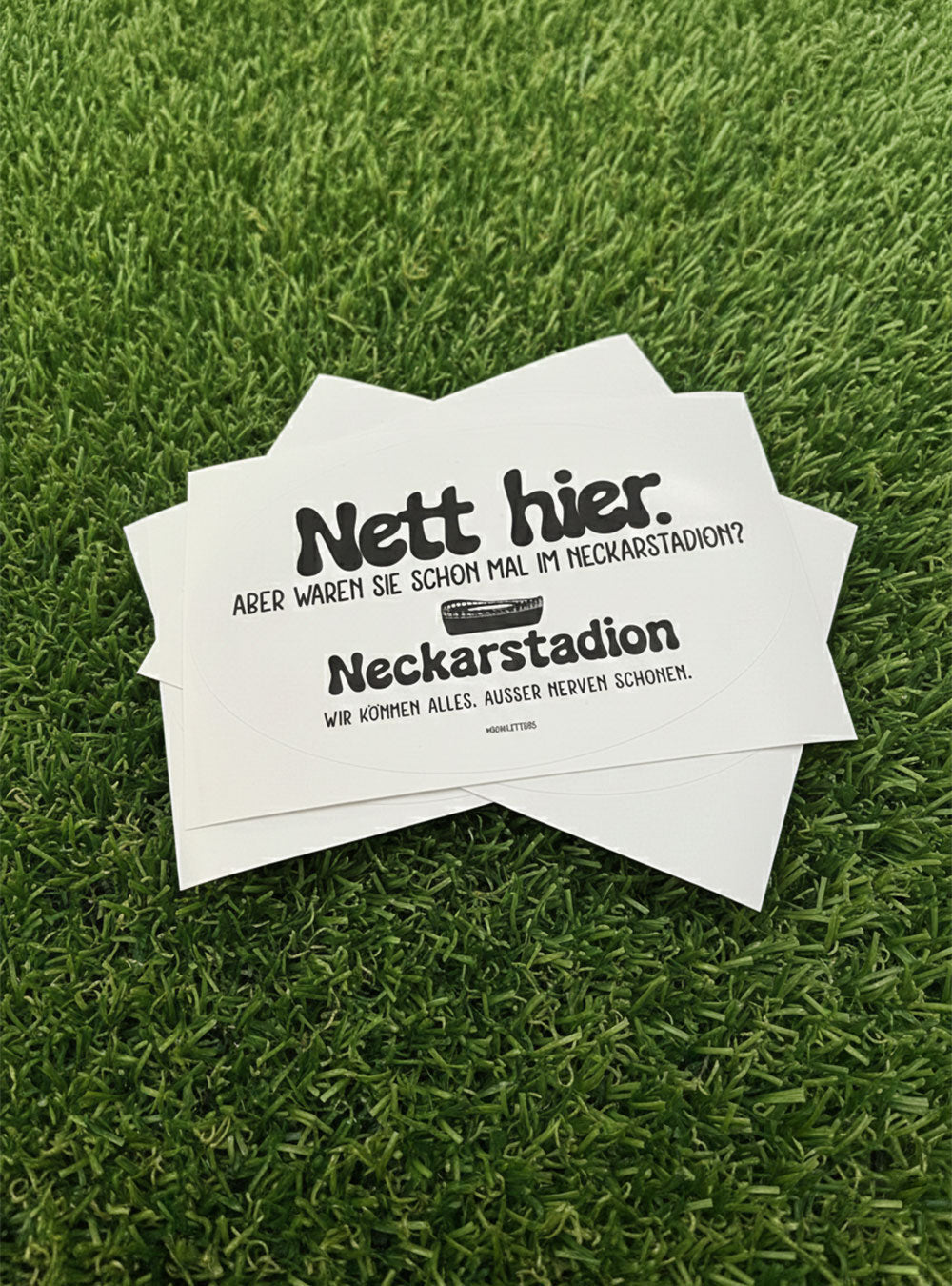 Stuttgart Sticker 'Nett hier'