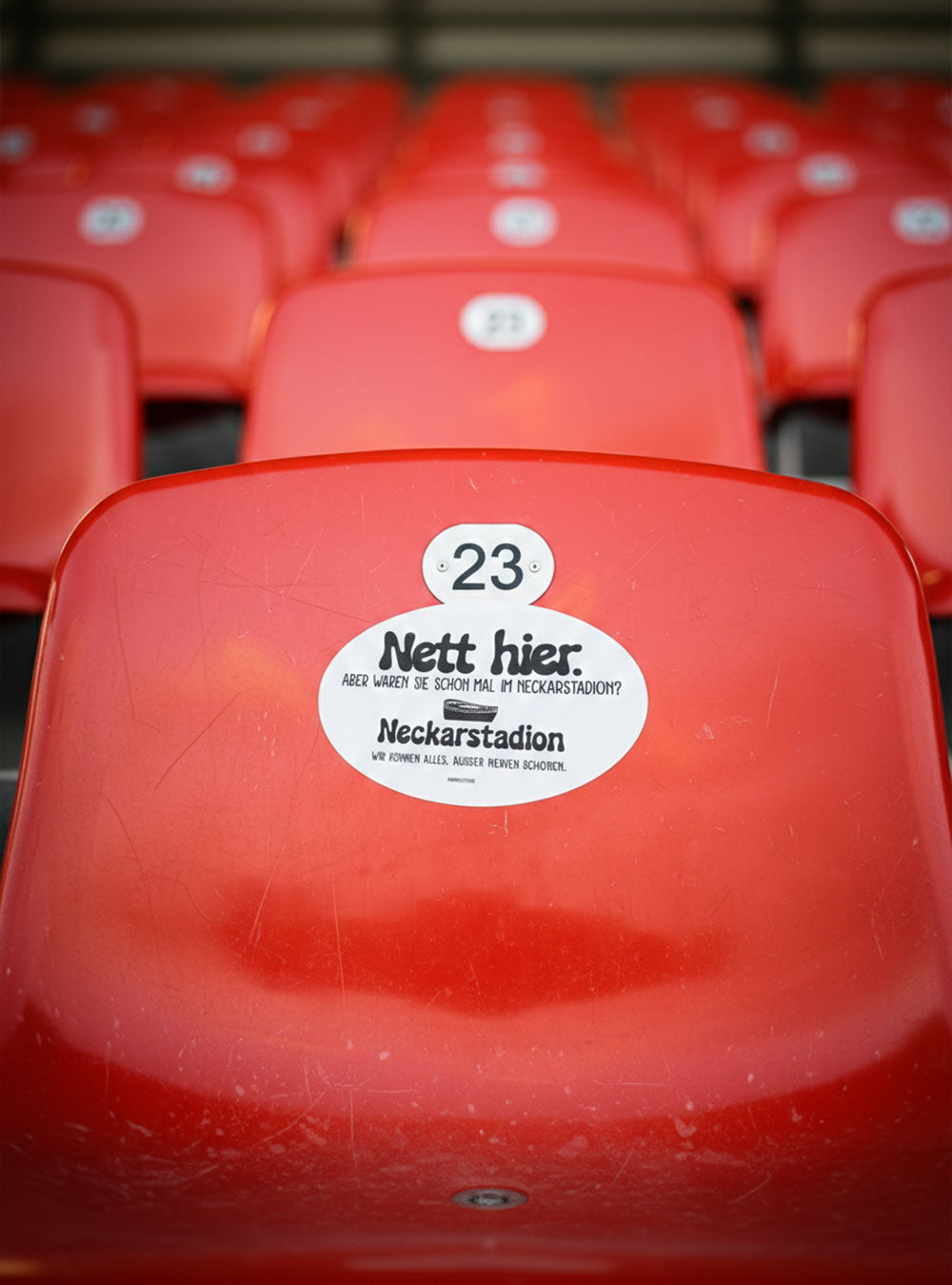 Stuttgart Sticker 'Nett hier'