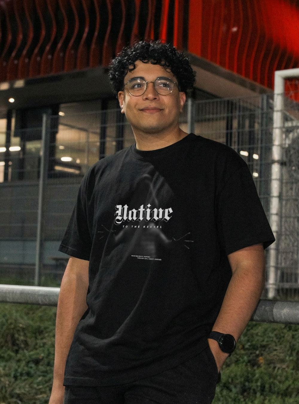 Herren Shirt 'Native to the Kessel'