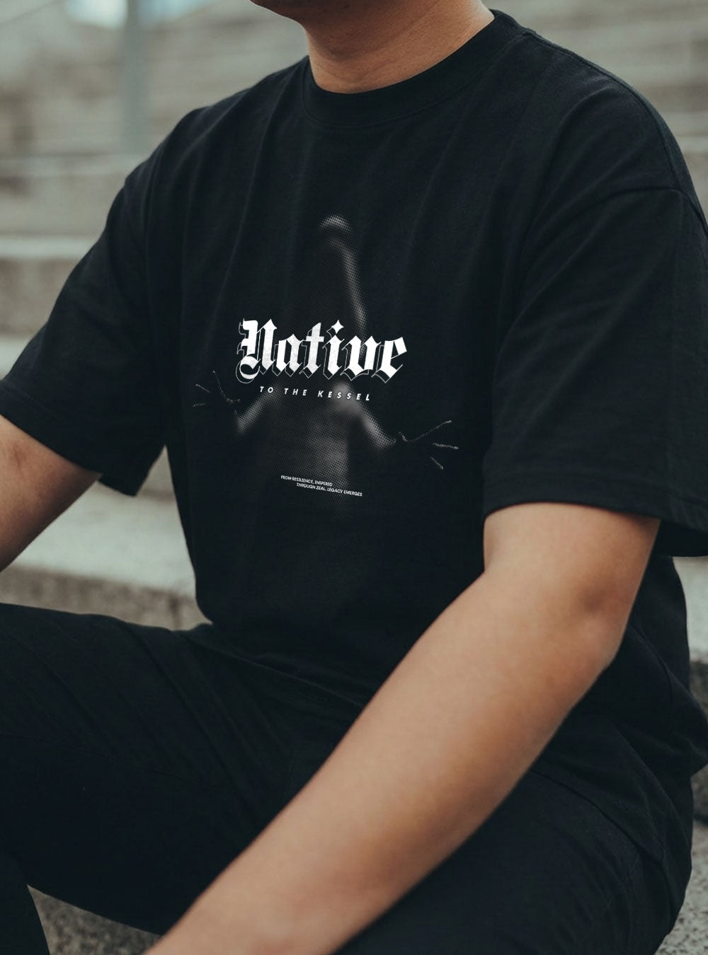 Herren Shirt 'Native to the Kessel'