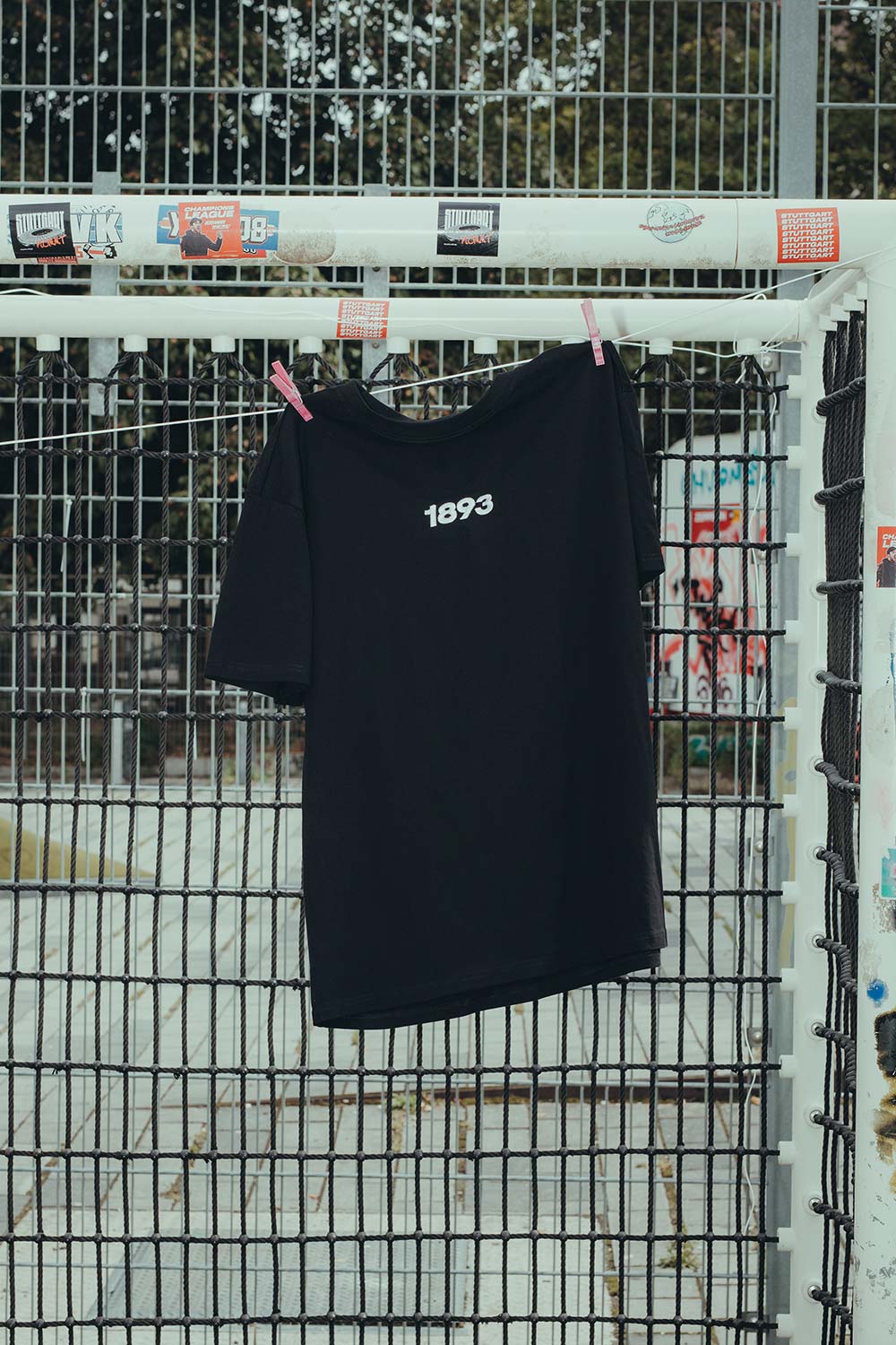 Regular Tshirt 1893 in schwarz Vorderansicht 2