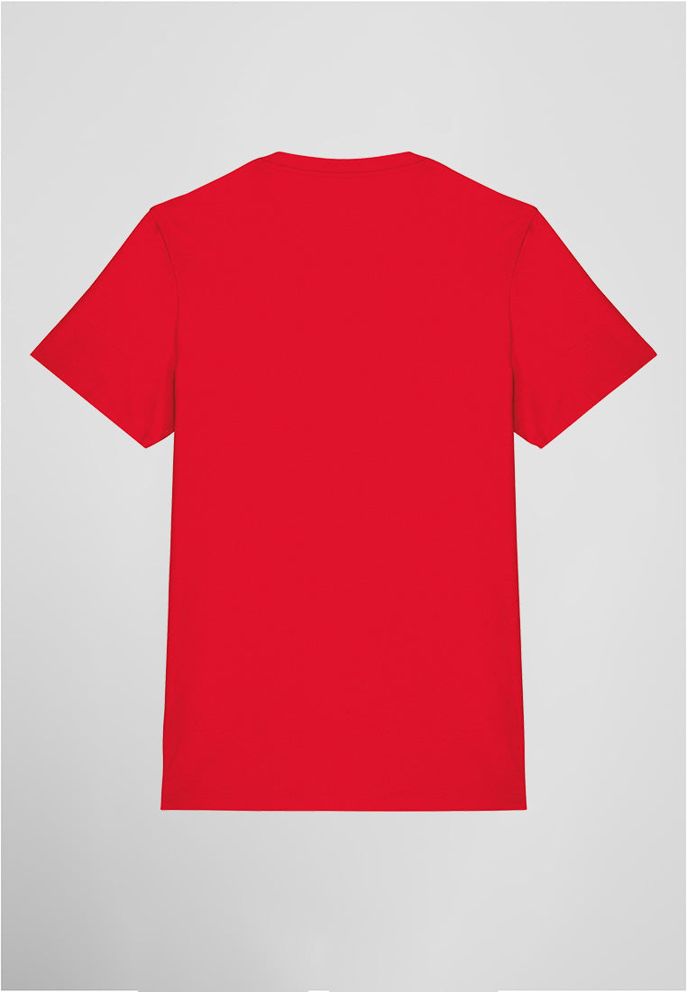 Regular Tshirt Wir sind die Jungs aus Canstatt in rot Hinteransicht